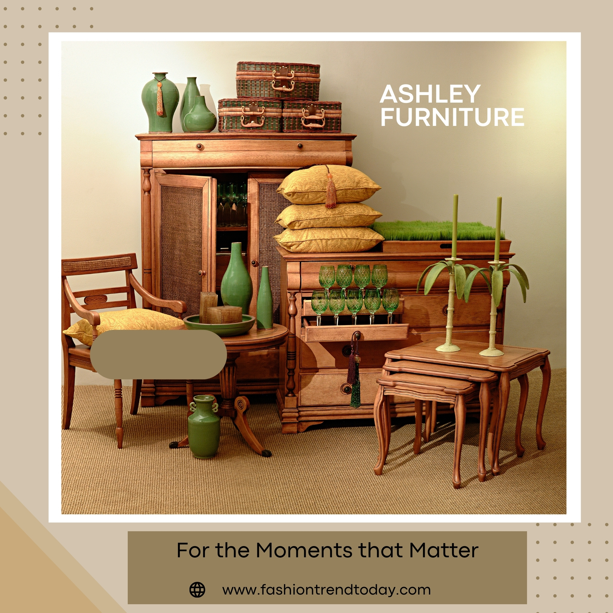 Ashley Furniture The Art of Comfort.