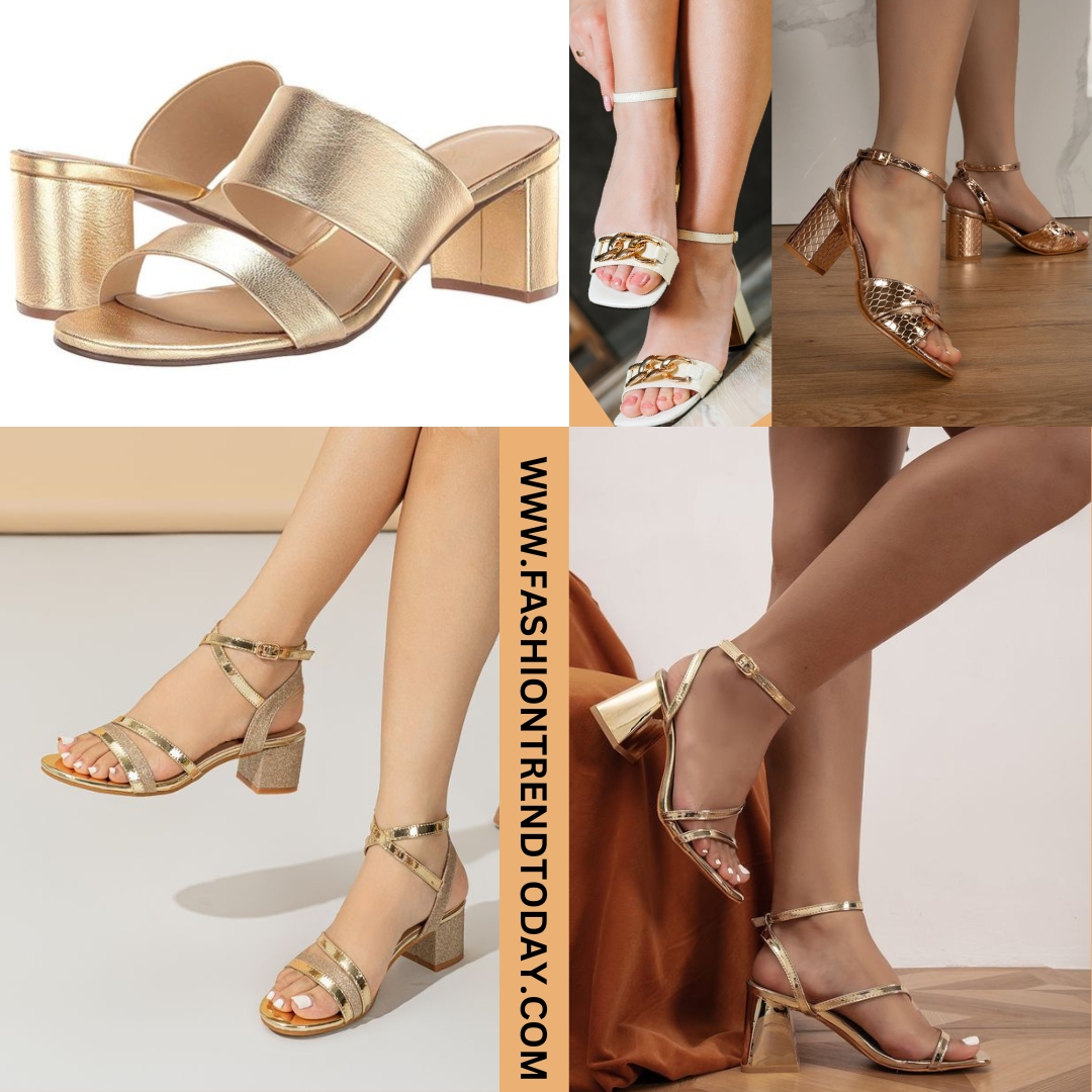 Gold Sandals for women: Eternal Shine - Timeless Elegance for Your Feet.