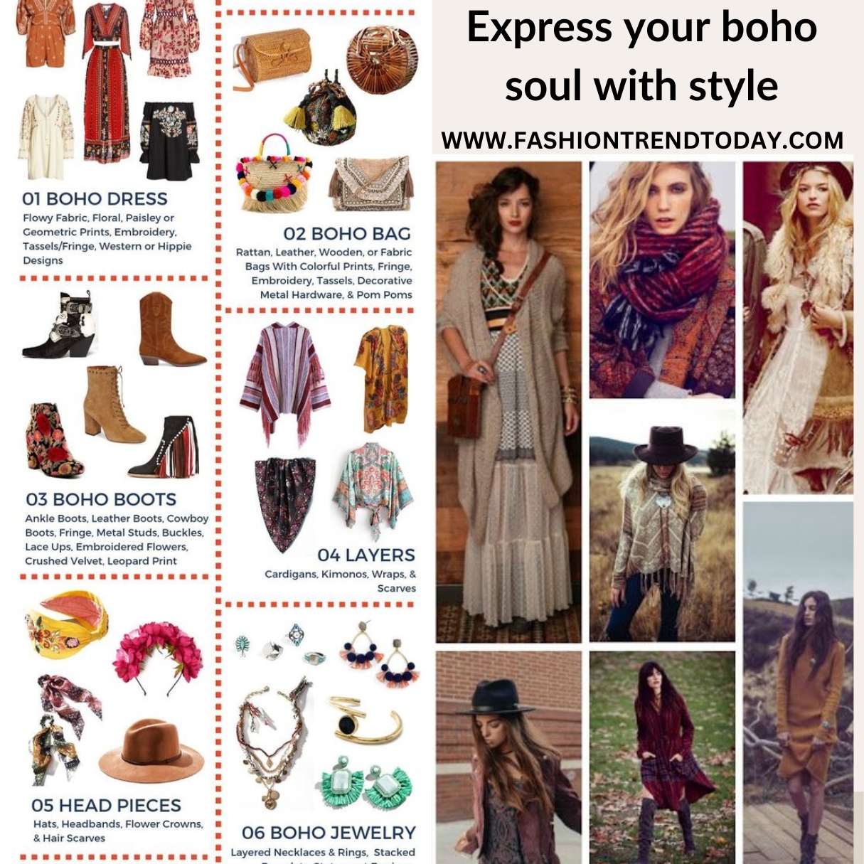 Boho Style: Express your boho soul with style