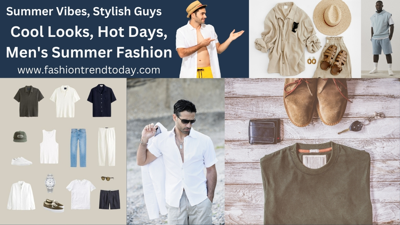 Summer outfits for men: Dynamic Looks for Dynamic Days.