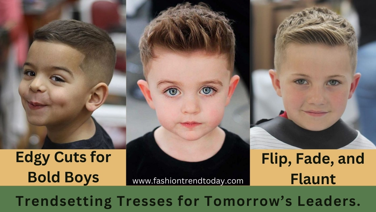 Trendy hairstyles for boys